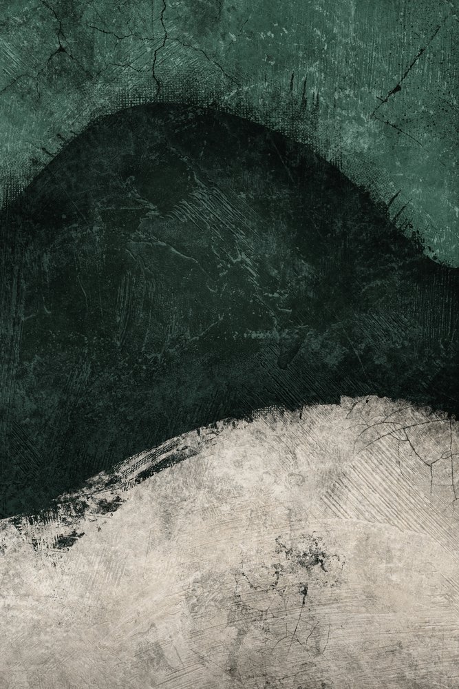 Serene Textured Mountains by Ema Paraschiv