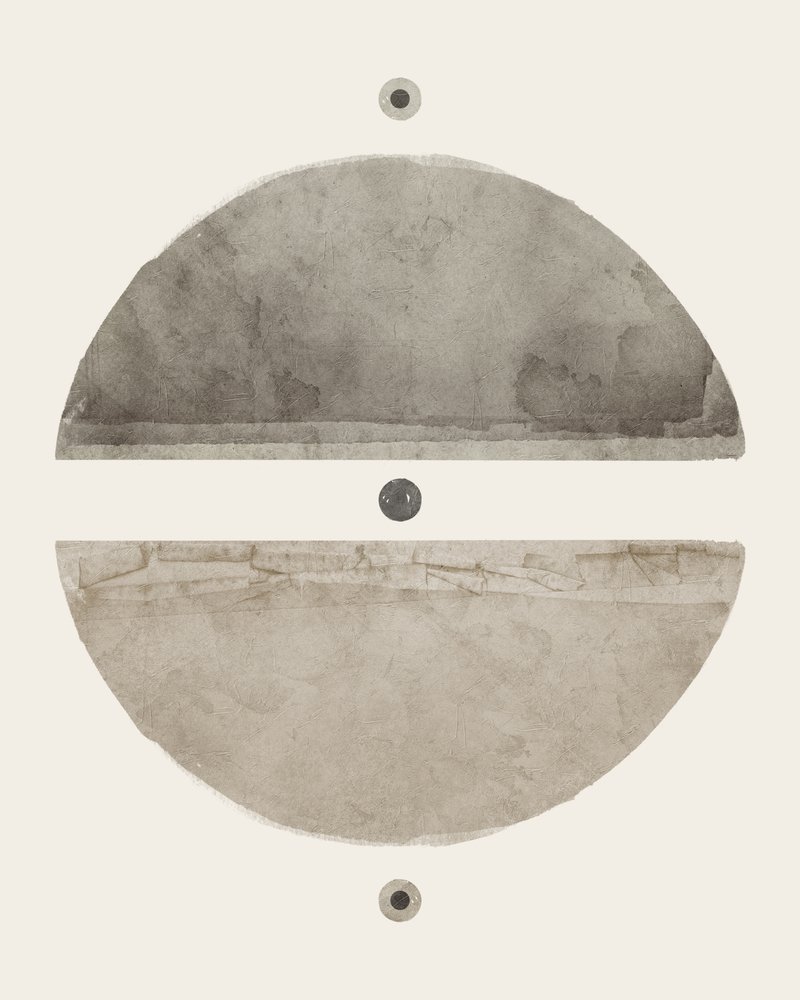 Textured Abstract Geometry by Ema Paraschiv