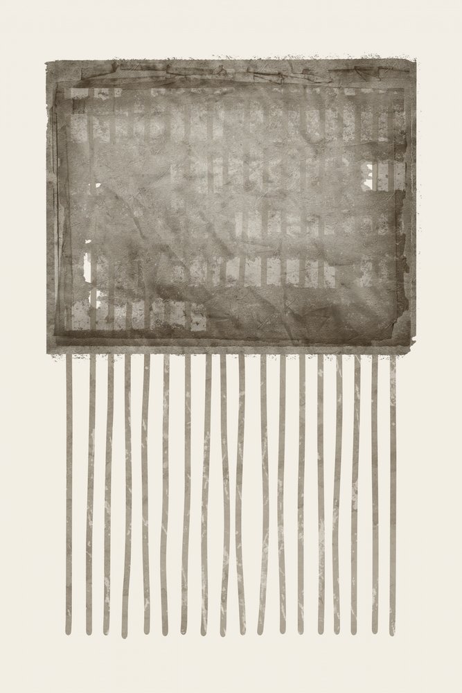 Vintage Textured Lines by Ema Paraschiv