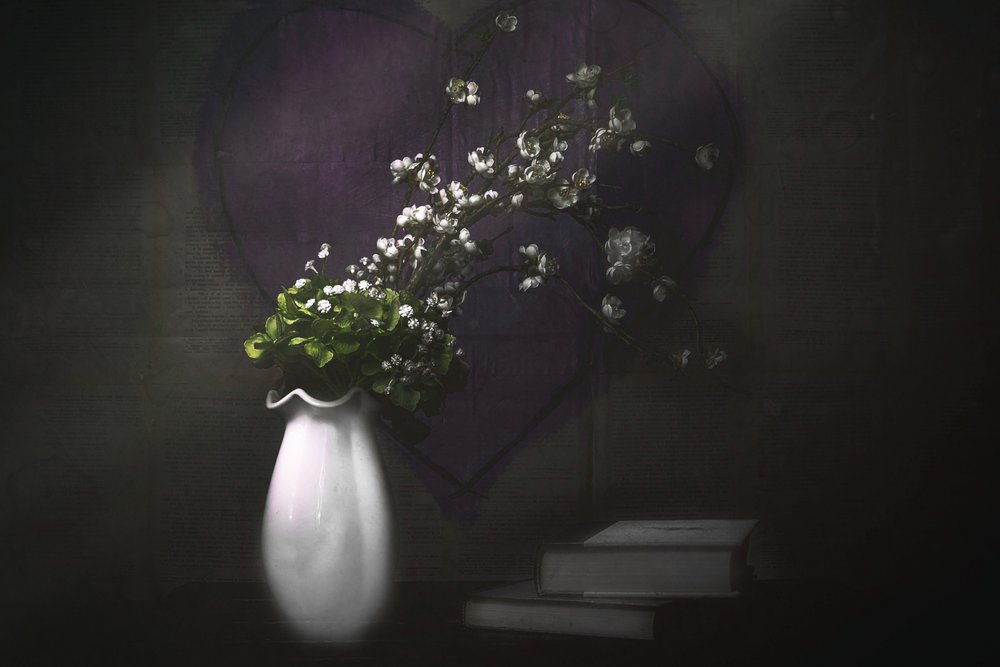Vintage Floral Romance by Enrico Sottocorna