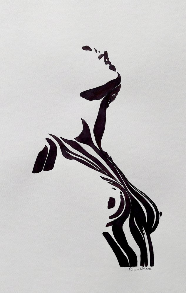Elegant Feminine Form by Erik Van Velzen
