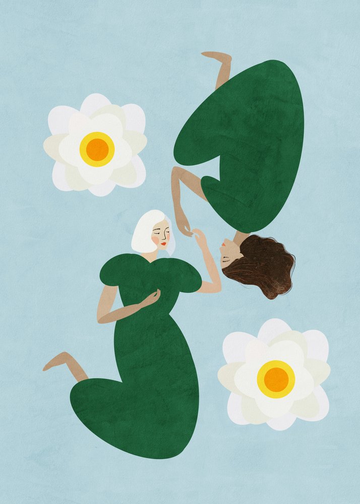 The Water Lilies Sisters by Essa Van Reis