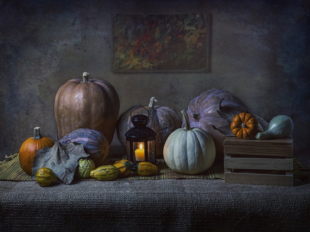 Autumn Harvest Pumpkins by Esteban Rios