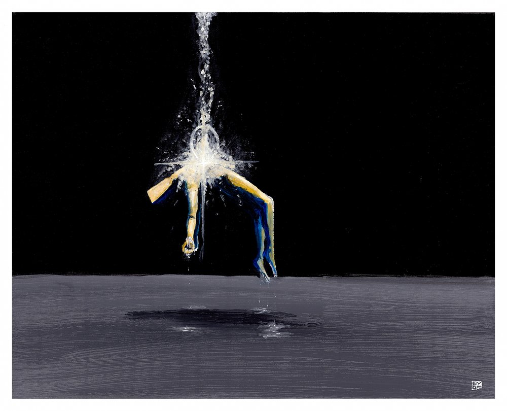 Abstract Figure Drenched by Ezekiel Y.D. Schmitt