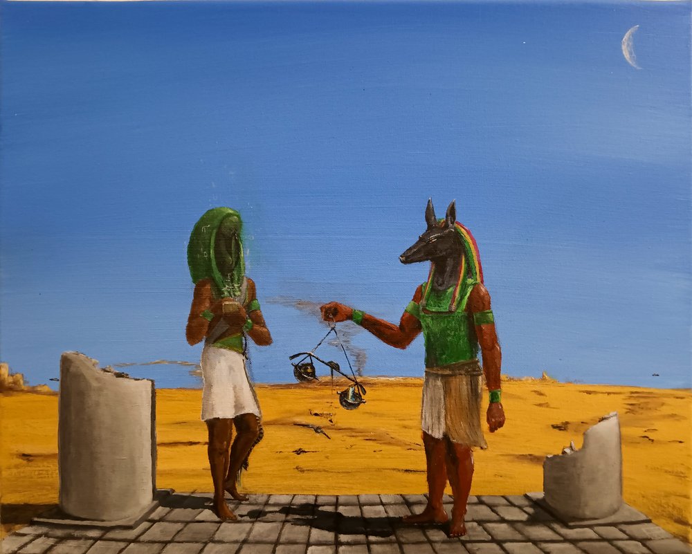 Anubis Desert Scales by Ezekiel Y.D. Schmitt