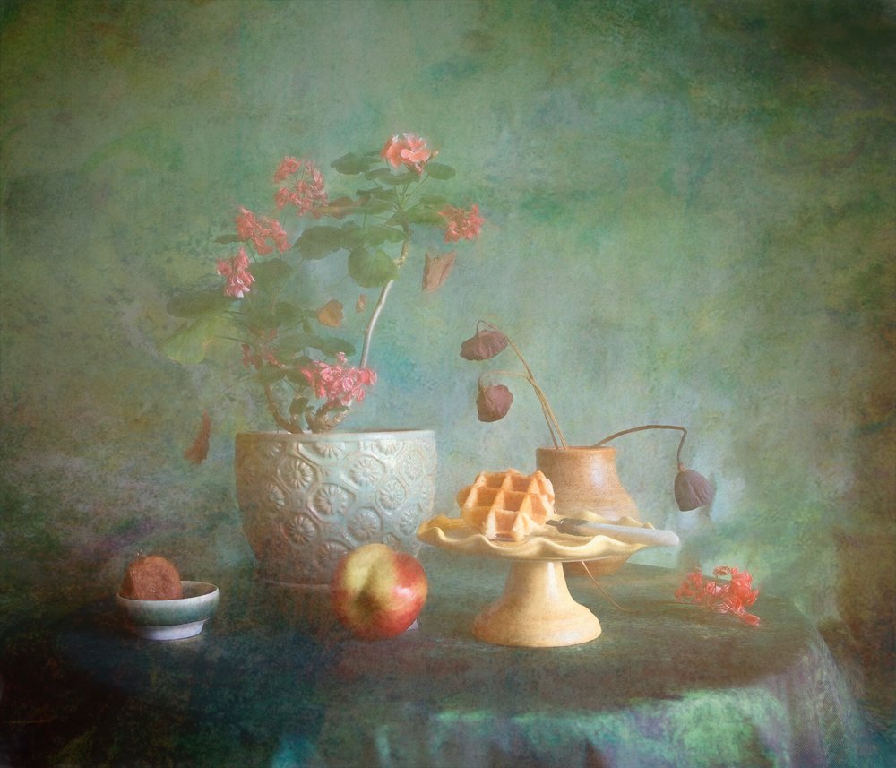 Rustic Still Life Delight by Fangping Zhou