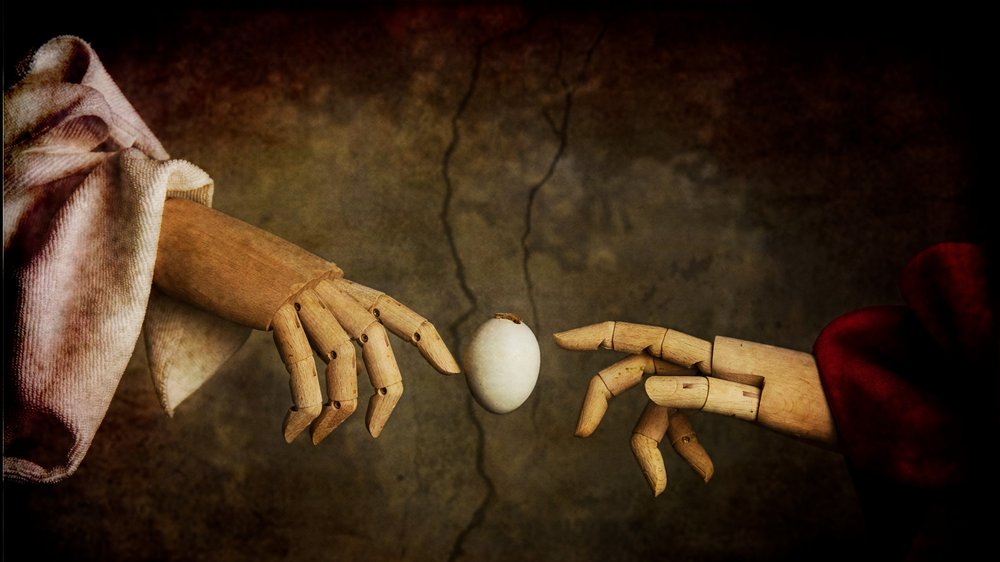 A Moment of Creation by Felice Angelino
