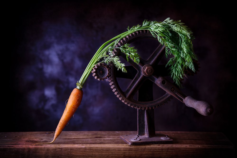 Carrot and Iron Gears by Felice Angelino