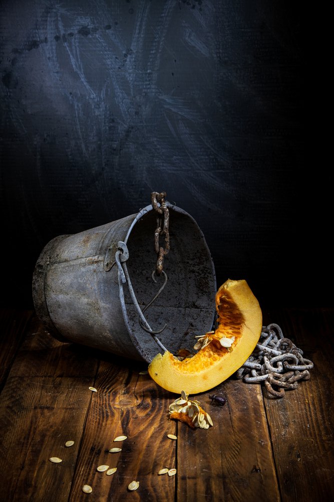 Rustic Autumn Still Life by Felice Angelino