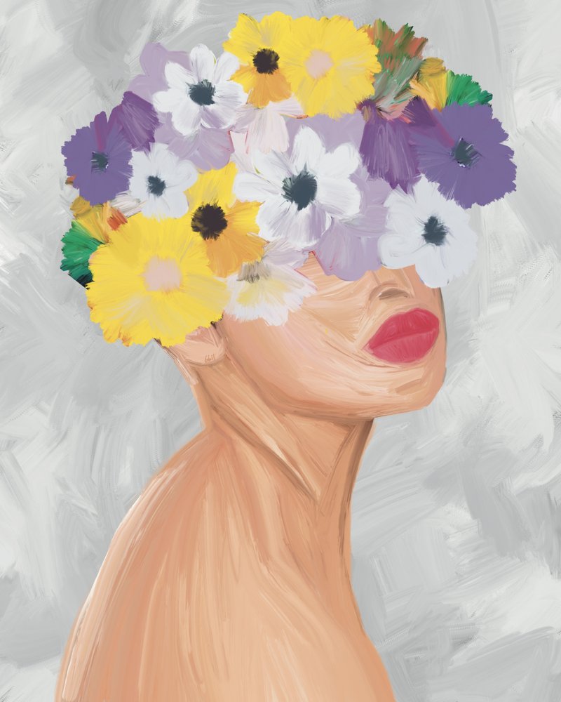 Vibrant Flower Crown by GIovanna Gil Alves