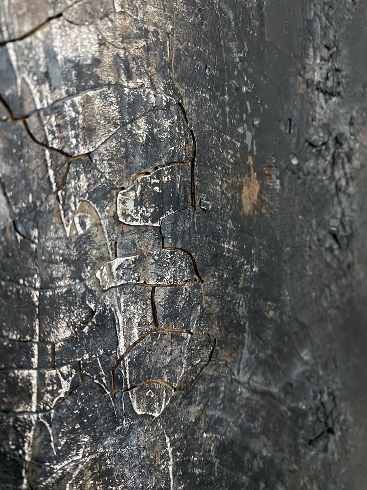 Cracked Dark Metal by Gabriela Aleksandra Szuba