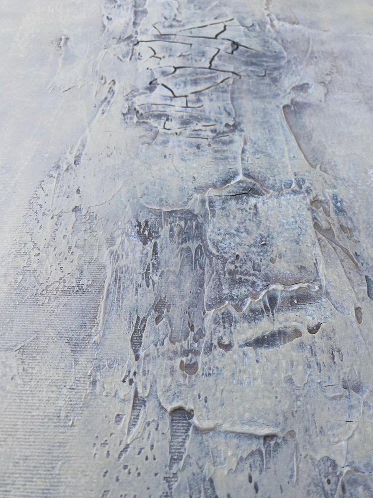 Cracked White Texture by Gabriela Aleksandra Szuba