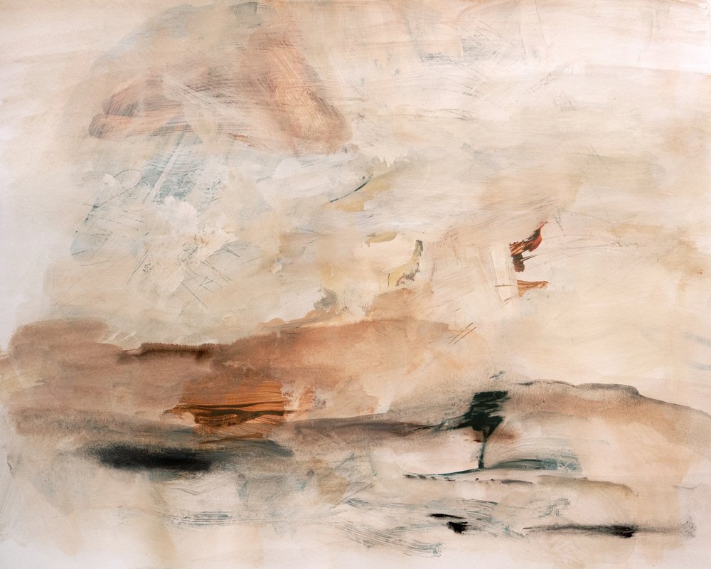Abstract Desert Horizon by Gemma Bardot