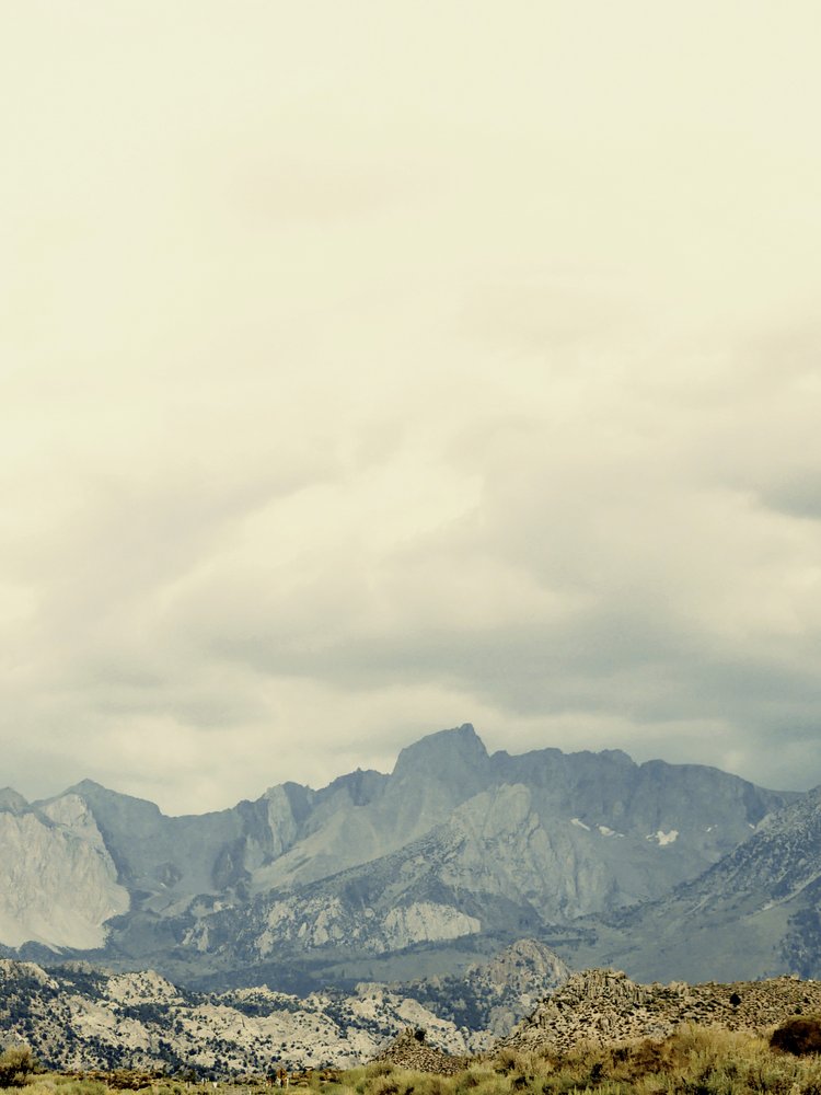 Cloudy Mountain Landscape by Gemma Bardot