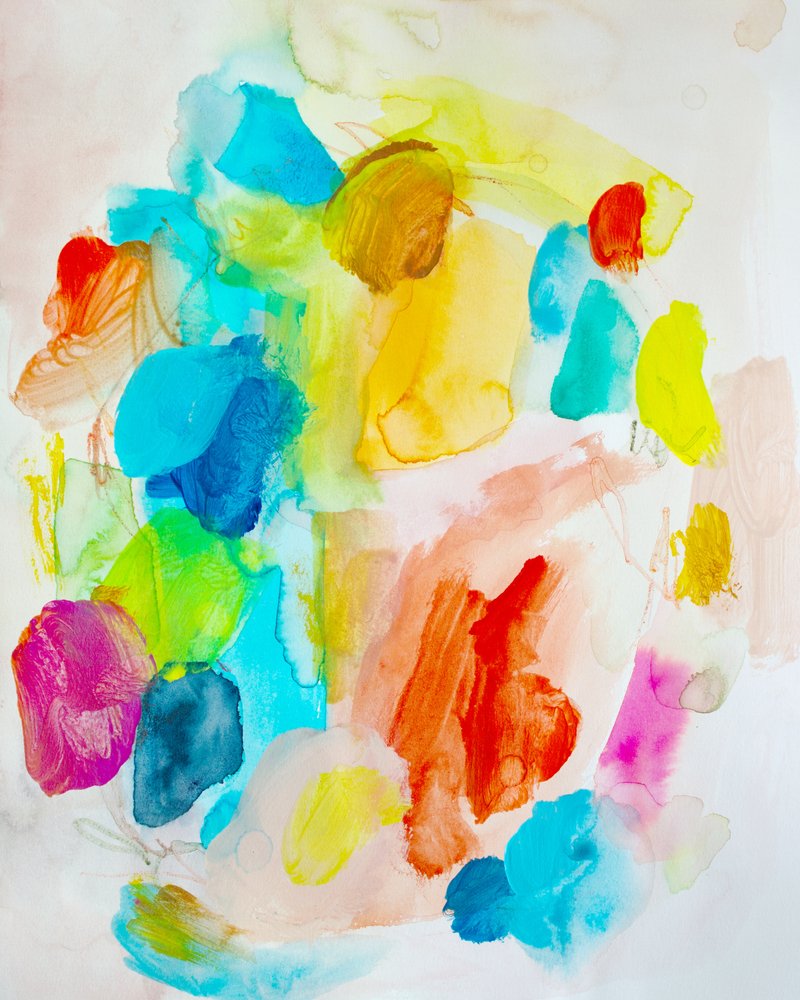 Colorful Abstract Forms by Gemma Bardot