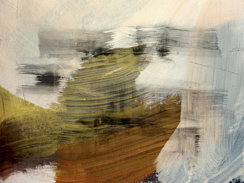 Earthy Abstract Strokes by Gemma Bardot