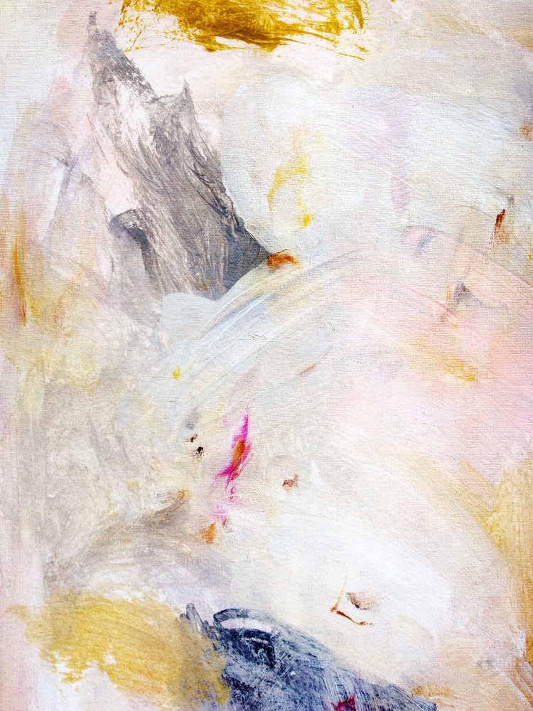 Golden Abstract Peak by Gemma Bardot