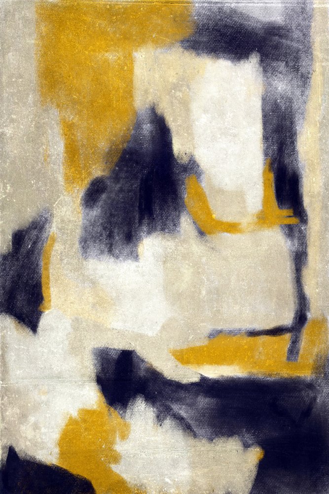 Modern Gold and Indigo by Gemma Bardot