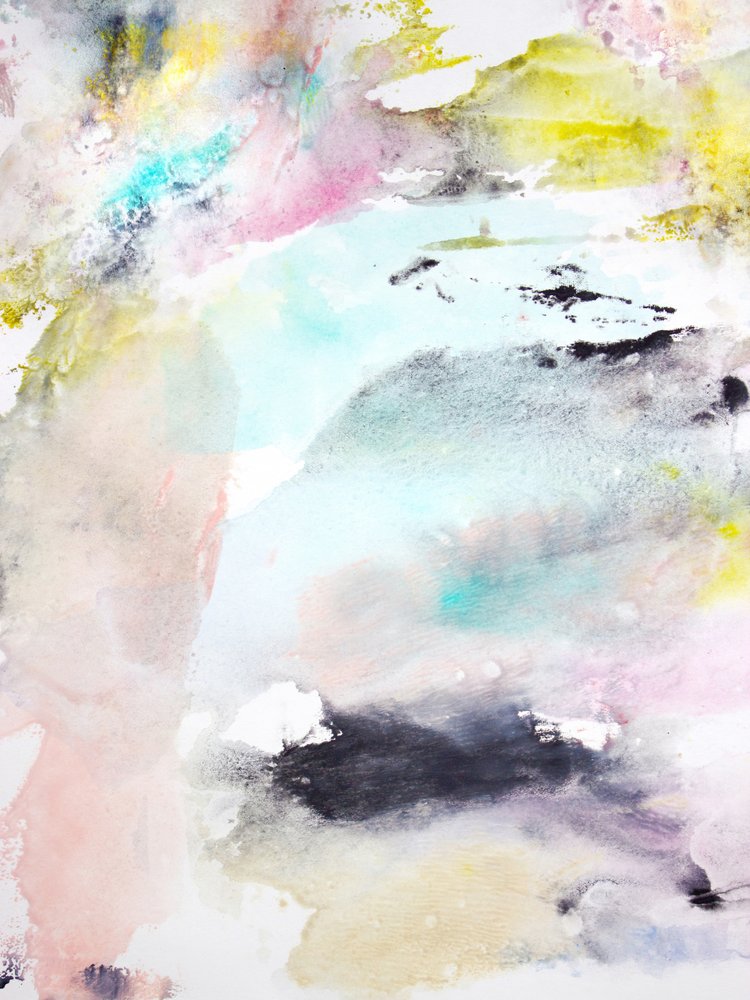 Serene Fluid Abstract by Gemma Bardot