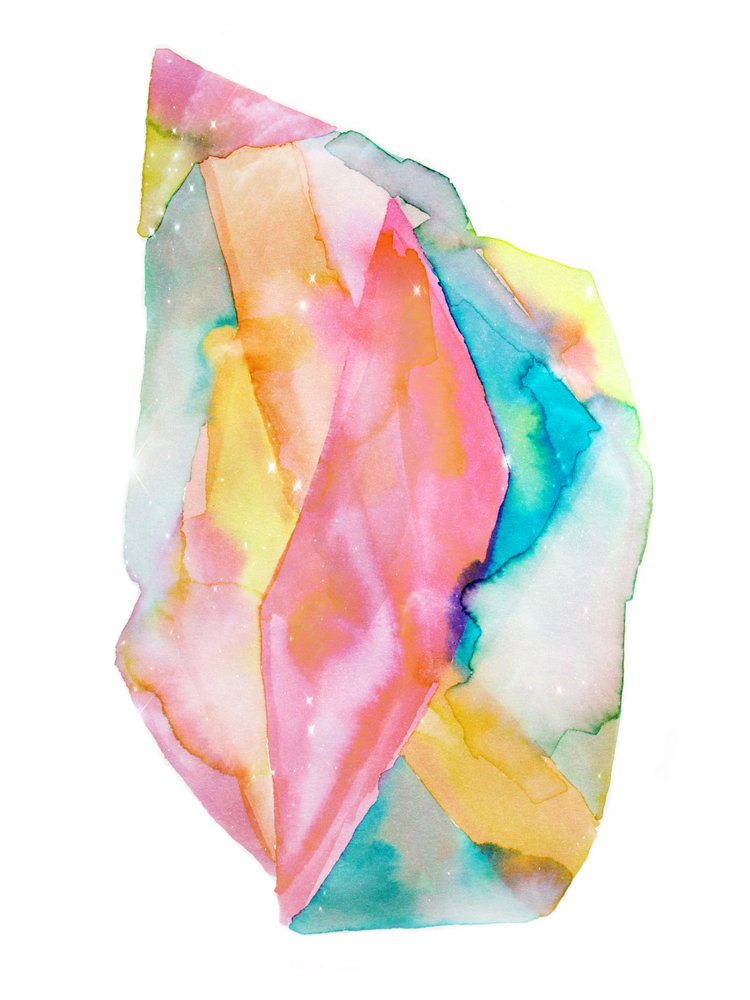 Sparkling Rainbow Gem by Gemma Bardot