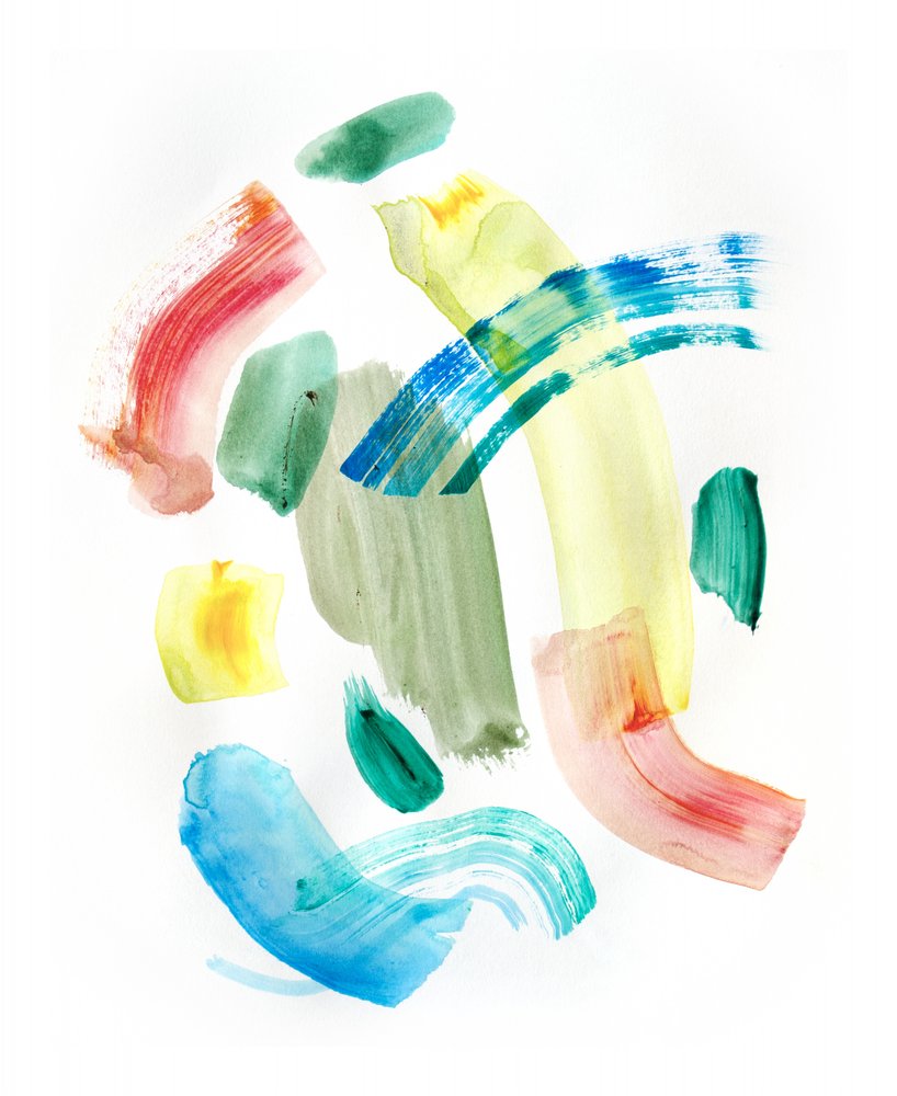 Vibrant Paint Strokes by Gemma Bardot