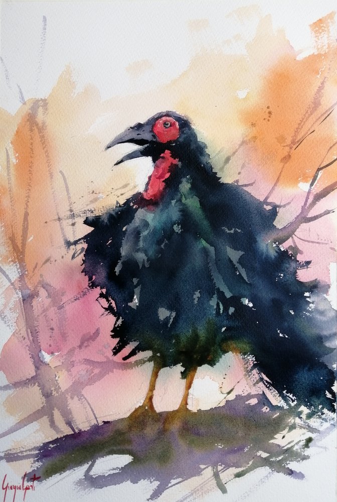 Calling Black Bird by Giorgio Gosti