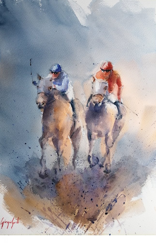 Dynamic Horse Race by Giorgio Gosti