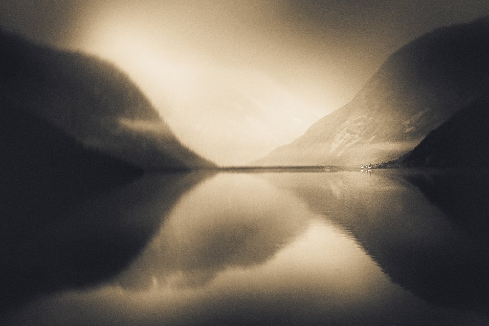 Misty Fjord Reflection by Gustav Davidsson
