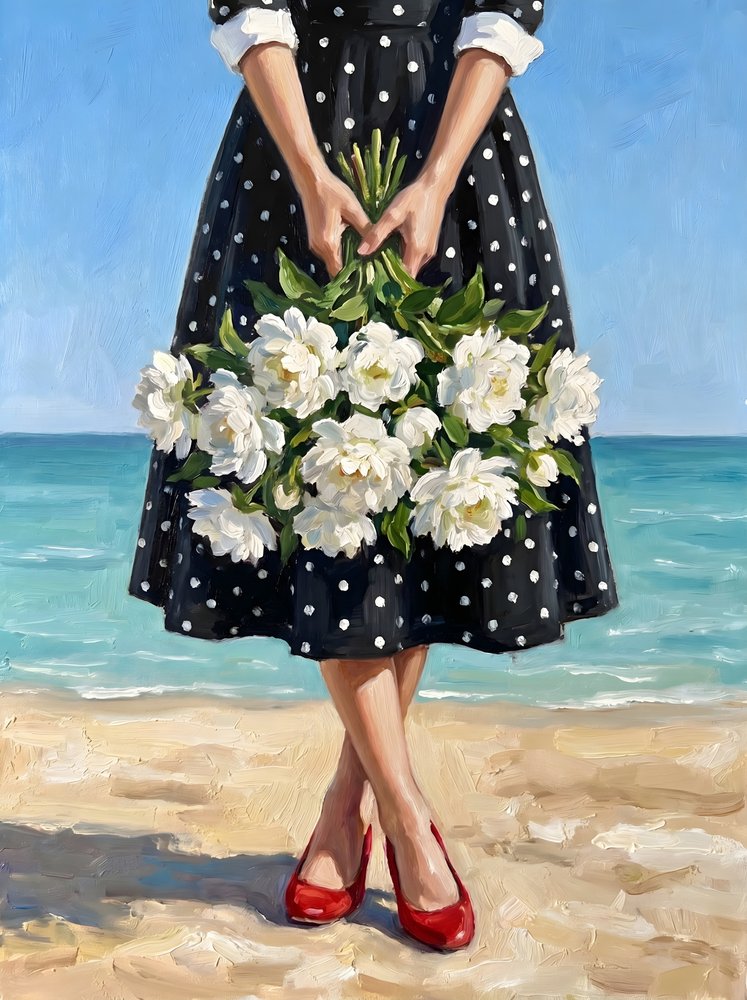 A Woman on the Beach by HUGO