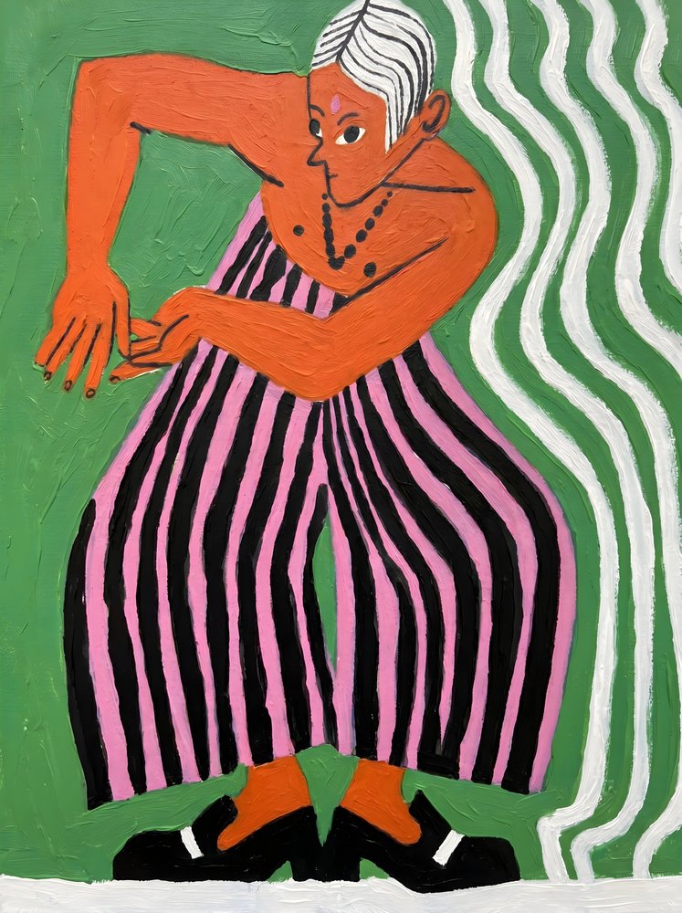 Dancing in Striped Pants by HUGO