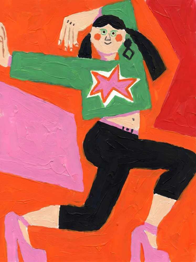Playful Star Dancer by HUGO