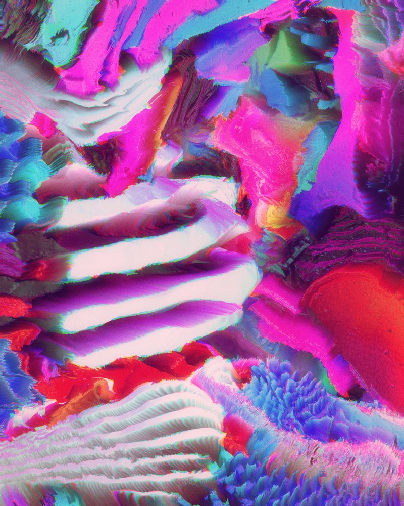 Vibrant Textured Layers by Halit Benli