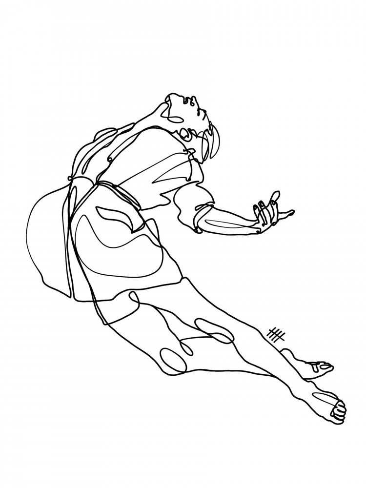 Expressive Figure Study by Hanna Lee Tidd
