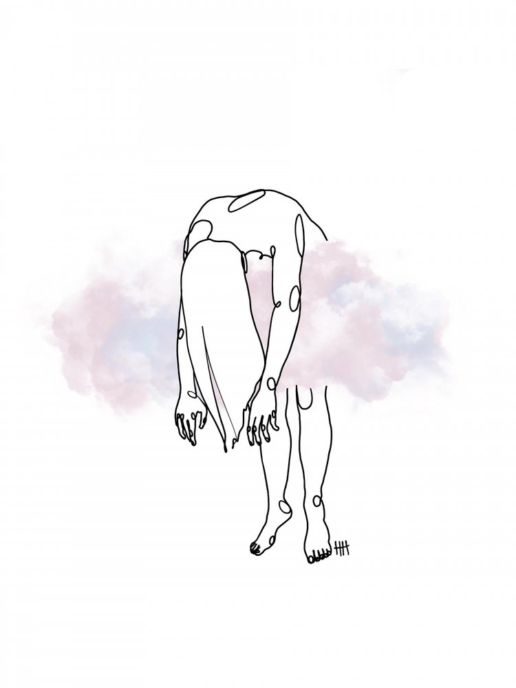 Vulnerable Cloud Figure by Hanna Lee Tidd