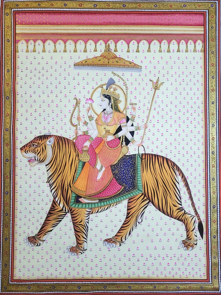 Goddess Durga on Tiger Mount by IMAGINEERS STUDIO