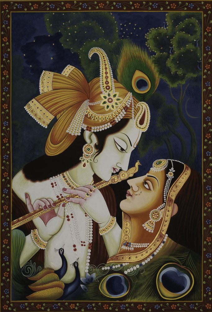 Krishna Radha Flute by IMAGINEERS STUDIO