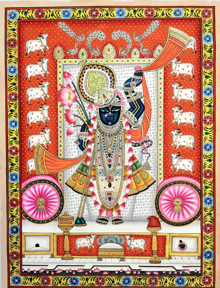 Vibrant Indian Shrinathji by IMAGINEERS STUDIO