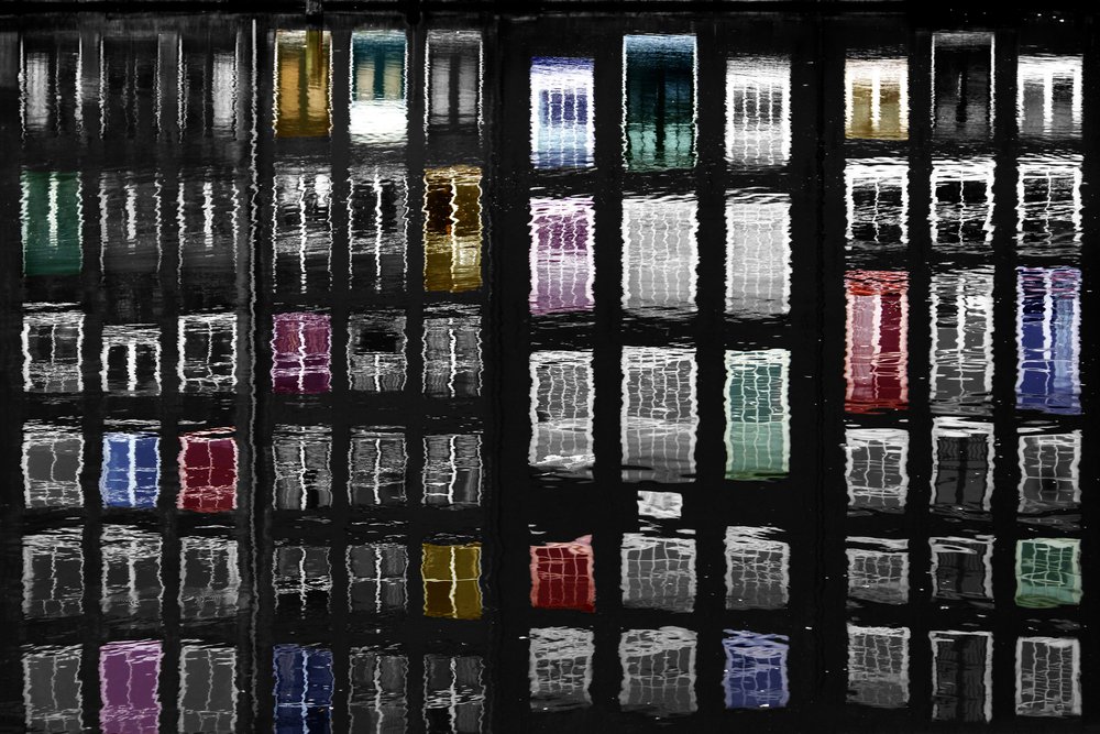 Colorful Window Reflections by Igor Shrayer