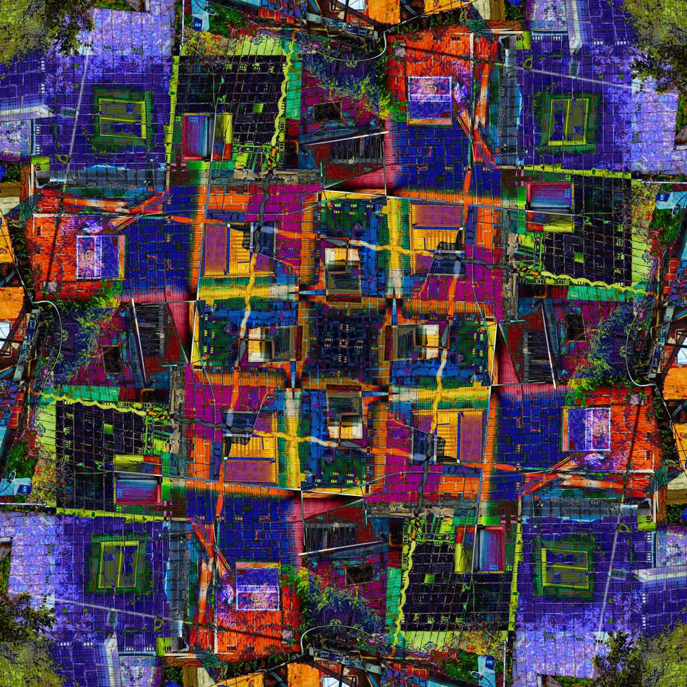 Vibrant Urban Mosaic by Igor Shrayer