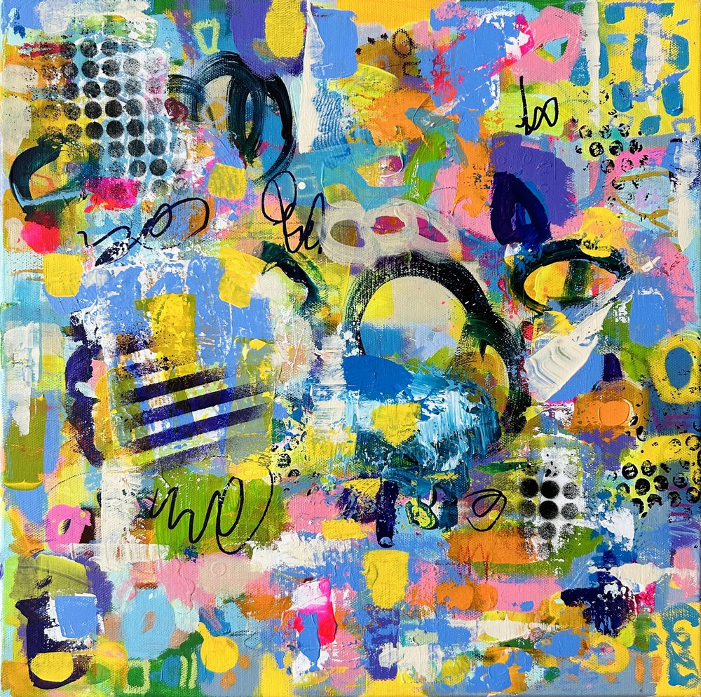 Vibrant Abstract Expression by Irene Chua