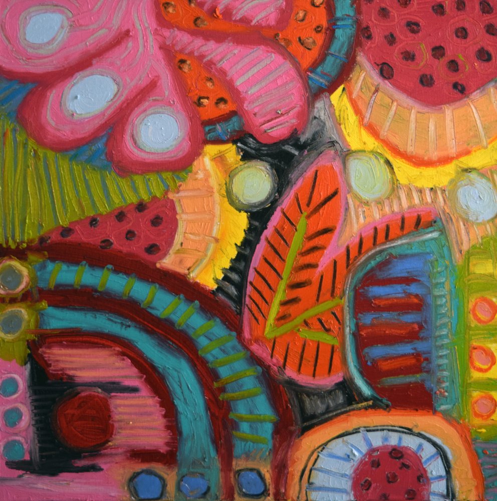 Vibrant Abstract Shapes by Jeff Ferst