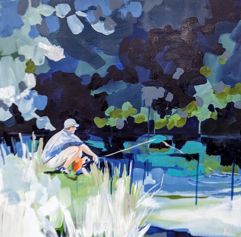 Gone Fishin by Jenny Westenhofer