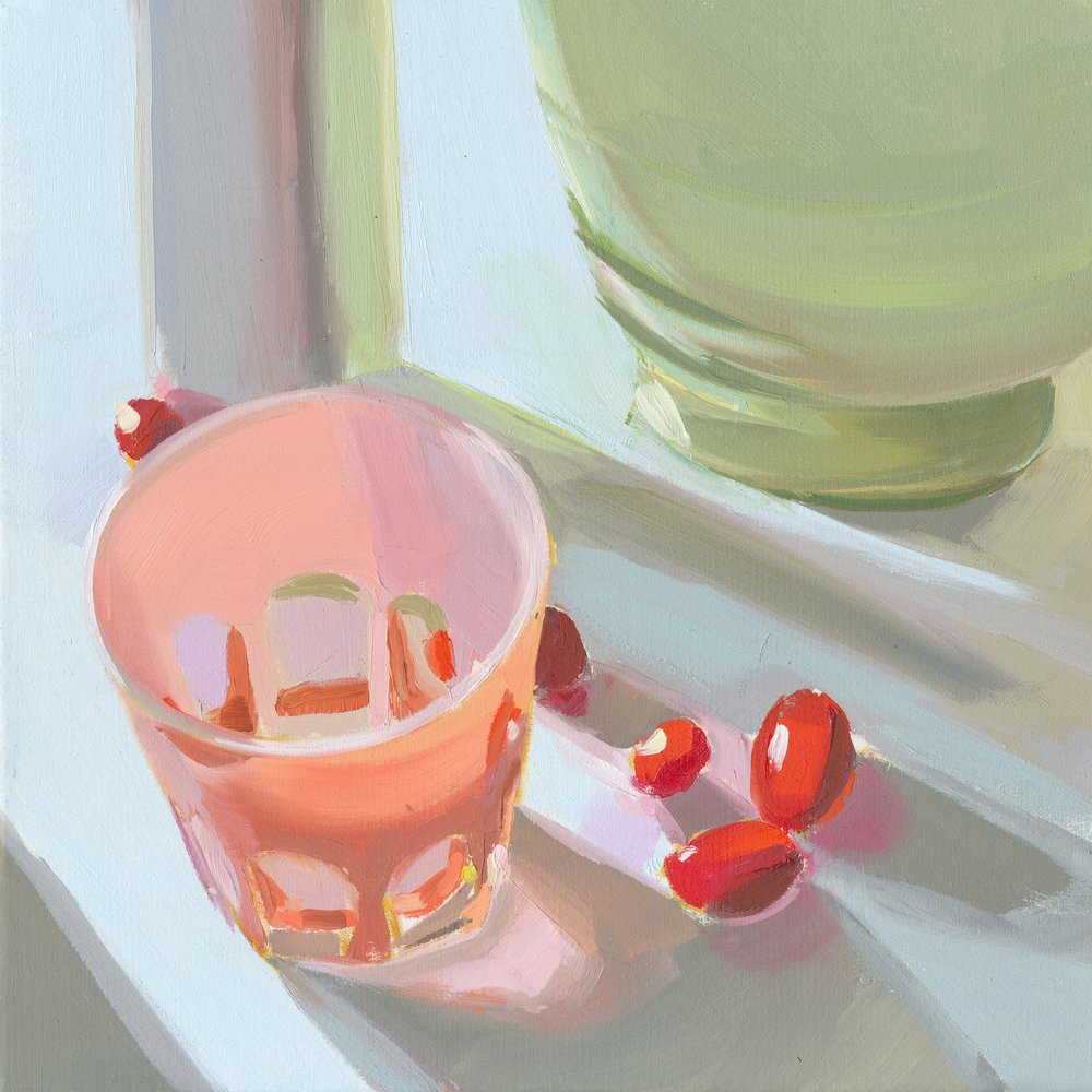 Pink Glass by Jenny Westenhofer