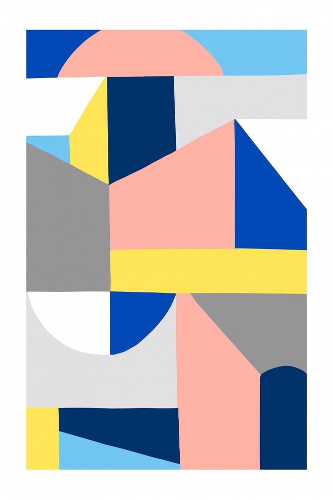 Playful Geometric Shapes by Jilli Darling