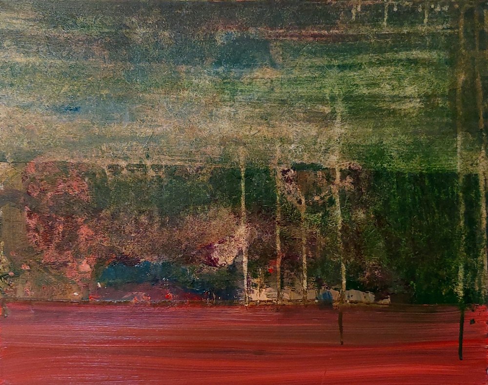 Abstract Forest Landscape by Joackim Schou Dahle