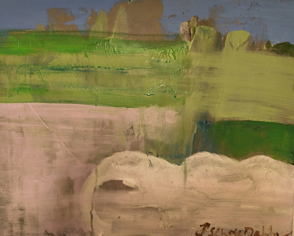 Soft Green Horizon by Joackim Schou Dahle