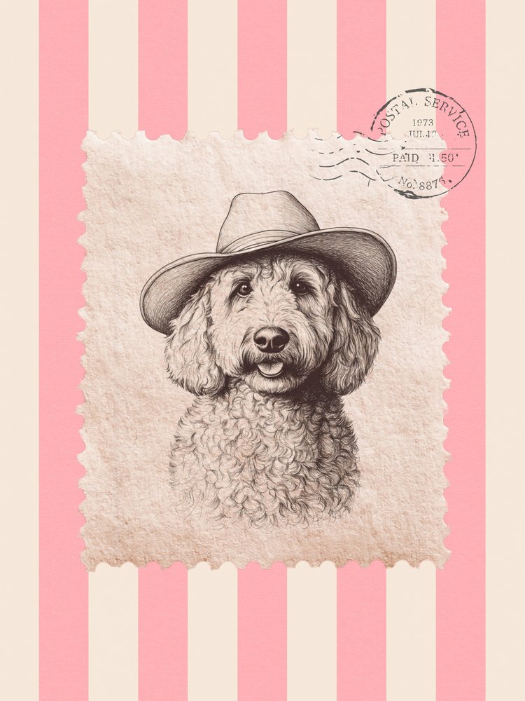 Doodle Dog Stamp by Jolly and Dash