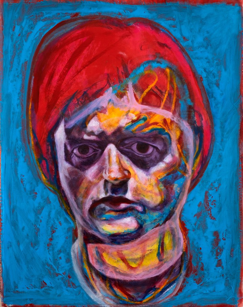 Vivid Abstract Portrait by Joshua Hoskins
