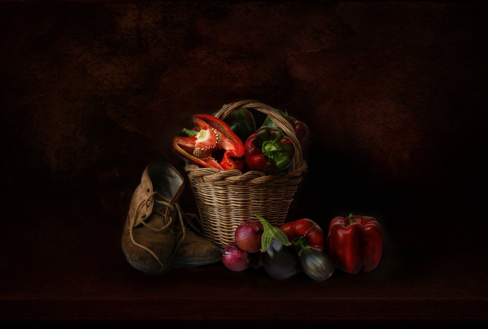 Rustic Garden Bounty by Juan Antonio Palacios
