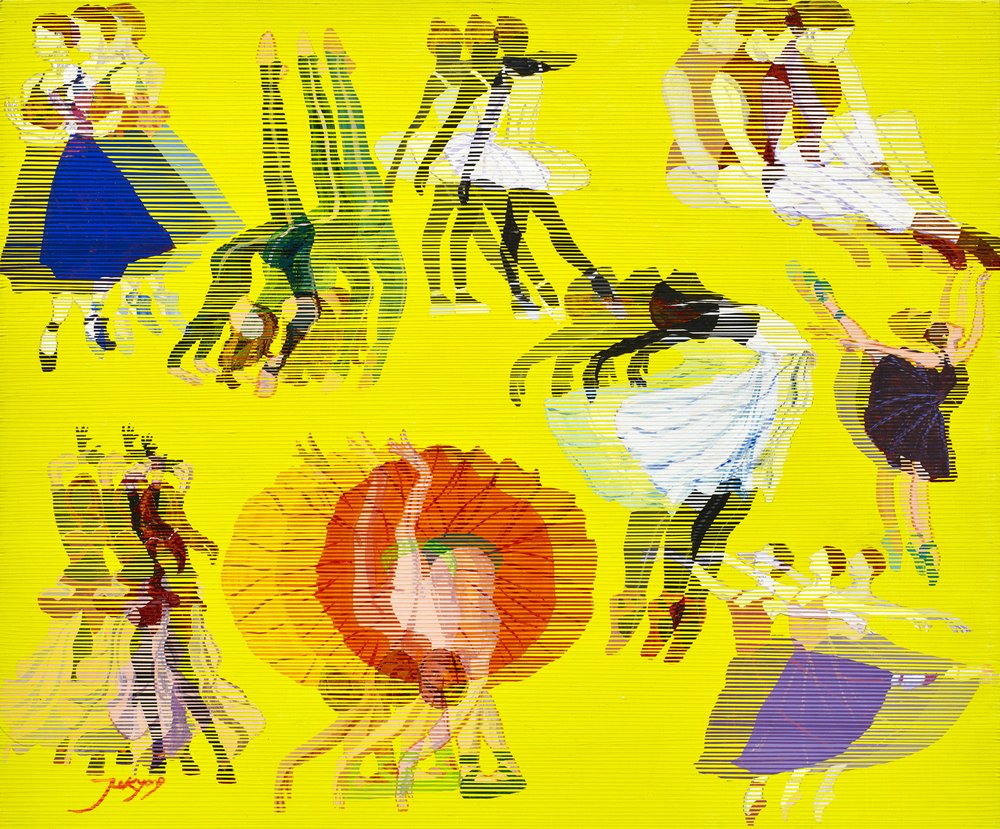 Dynamic Dance Figures by Jukyong Park